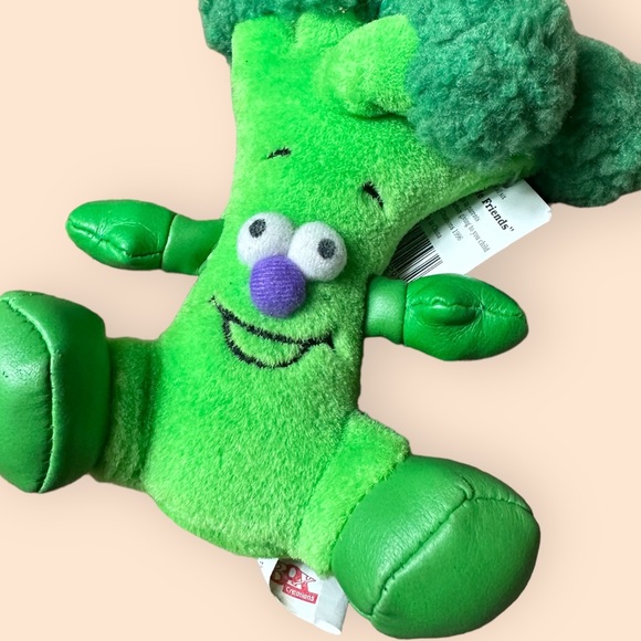 Vtg Toy Box Creations Vegetable Friends Lot Of 3 Broccoli, Corn, Celery Plush - Picture 2 of 13